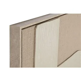Painting 3D Home ESPRIT Jute Foam 103 x 4,5 x 143 cm