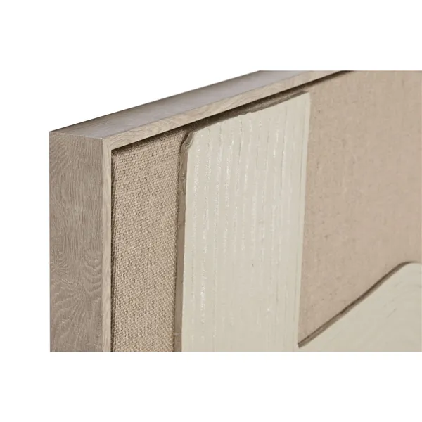 Painting 3D Home ESPRIT Jute Foam 103 x 4,5 x 143 cm