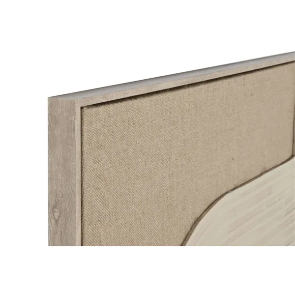 Painting 3D Home ESPRIT Jute Foam 103 x 4,5 x 143 cm