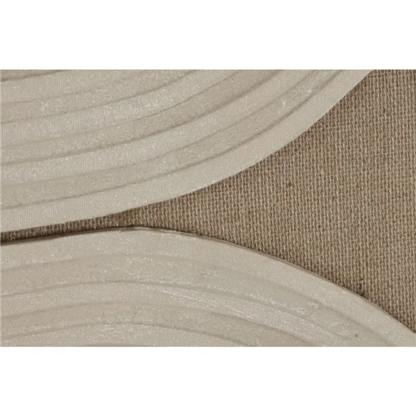 Painting 3D Home ESPRIT Jute Foam 103 x 4,5 x 143 cm