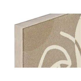 Painting Home ESPRIT Wool MDF Wood 53 x 4,3 x 73 cm (2 Units)