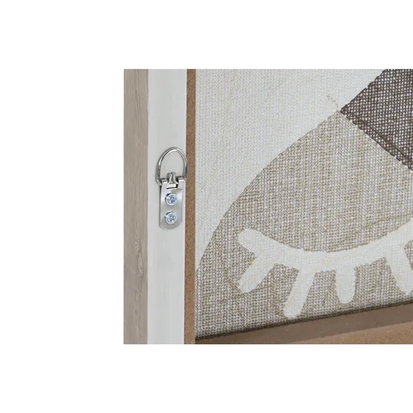 Painting Home ESPRIT Wool MDF Wood 53 x 4,3 x 73 cm (2 Units)