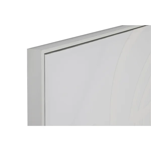 Canvas Home ESPRIT White Abstract Scandi 103 x 4,5 x 143 cm