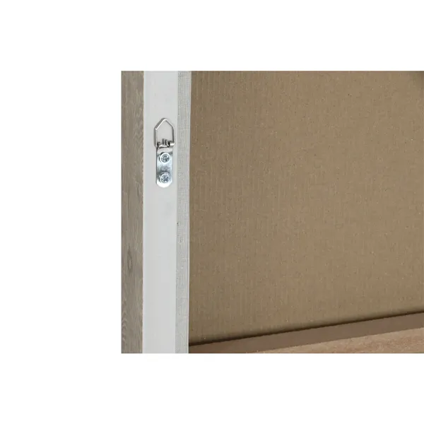 Canvas Home ESPRIT White Brown Black Natural Boho 63 x 4,3 x 93 cm (2 Units)