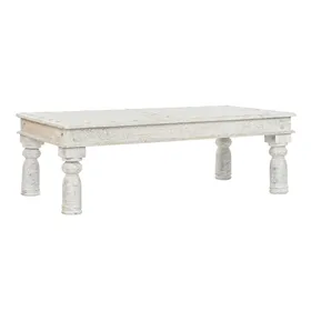 Centre Table Home ESPRIT White Wood 150 x 76 x 48 cm