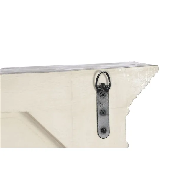 Wall mirror Home ESPRIT White Mango wood 115 x 10 x 142 cm