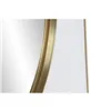 Wall mirror Home ESPRIT White Golden Iron Mirror 100 x 4 x 100 cm