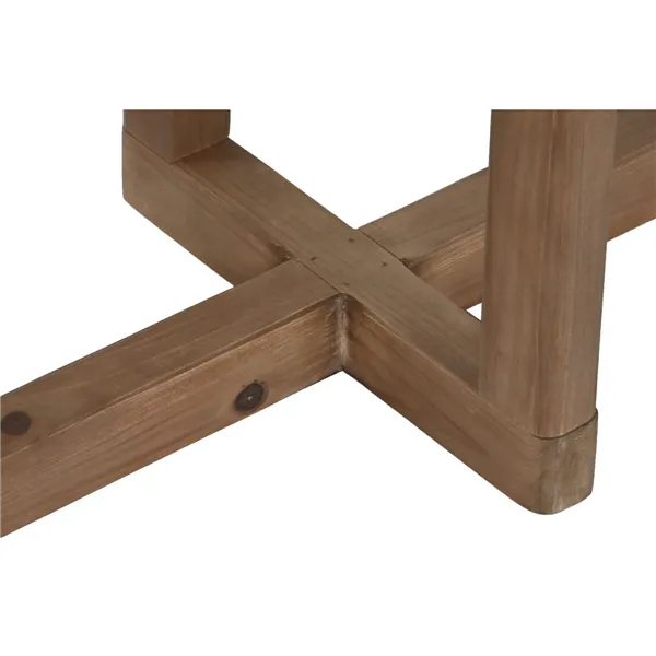 Console Home ESPRIT Brown Crystal Fir 120 x 33 x 75 cm