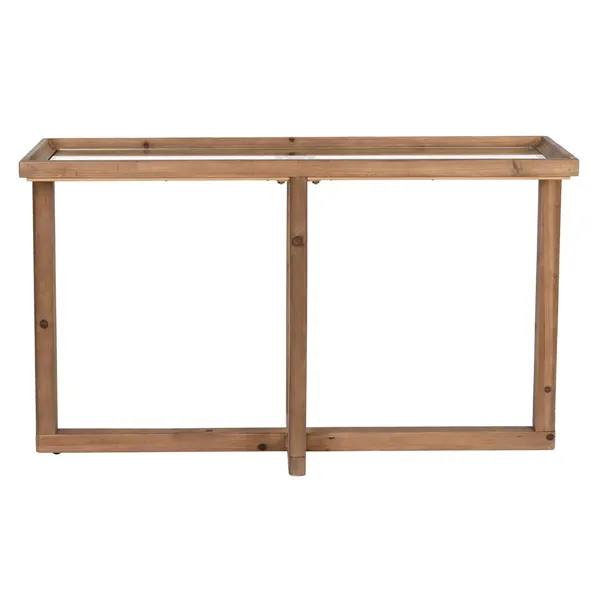Console Home ESPRIT Brown Crystal Fir 120 x 33 x 75 cm