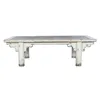 Centre Table Home ESPRIT Rattan Elm wood 167 x 90 x 50 cm