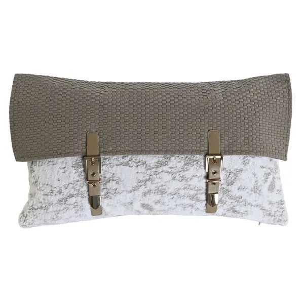 Cushion Home ESPRIT White Beige 50 x 10 x 30 cm
