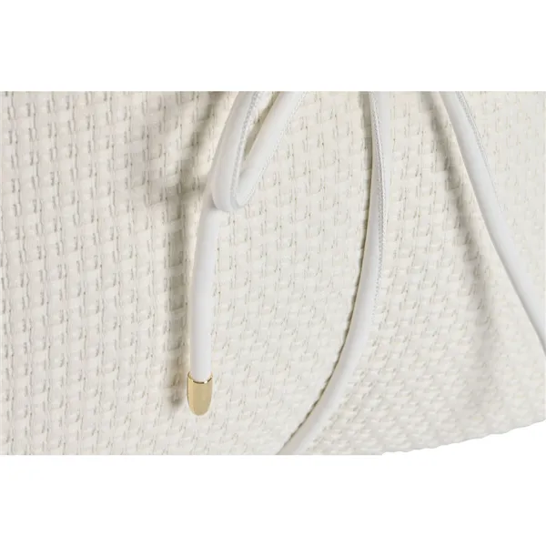 Cushion Home ESPRIT White Green 45 x 10 x 45 cm