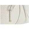 Cushion Home ESPRIT White Green 45 x 10 x 45 cm