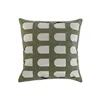 Cushion Home ESPRIT White Green 45 x 10 x 45 cm