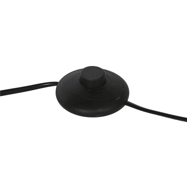 Floor Lamp Home ESPRIT White Black Golden Metal Porcelain polypropylene 25 x 25 x 166 cm