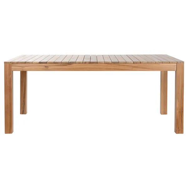 Dining Table Home ESPRIT Teak 180 x 90 x 75 cm