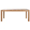 Dining Table Home ESPRIT Teak 180 x 90 x 75 cm