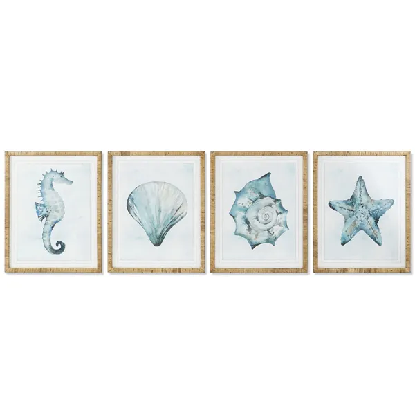Painting Home ESPRIT Crystal Fir 55 x 2,5 x 70 cm (4 Units)