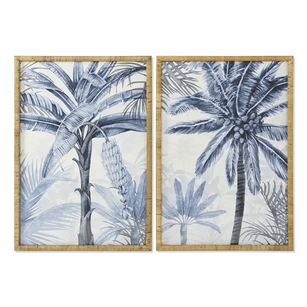 Painting Home ESPRIT Crystal Fir 70 x 3 x 100 cm (2 Units)