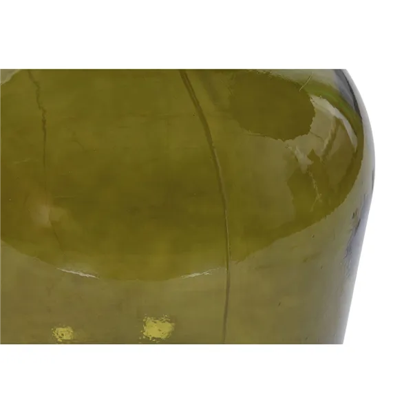 Vase Home ESPRIT Green Tempered Glass 36 x 36 x 56 cm