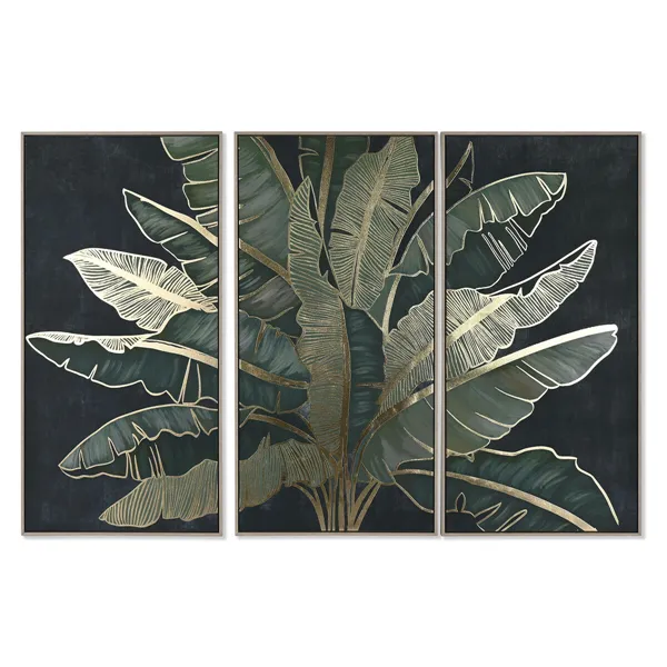Canvas Home ESPRIT polystyrene Canvas 180 x 4 x 120 cm (3 Pieces)
