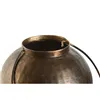 Candleholder DKD Home Decor Bronze Golden Aluminium 22 x 22 x 24 cm