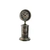 Table clock Home ESPRIT Golden Crystal Iron 21 x 21 x 51,5 cm