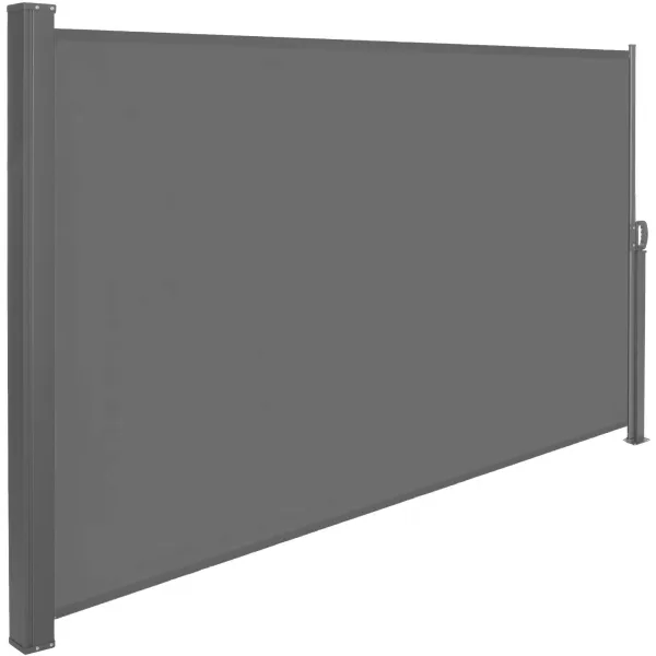 Sivumarkiisi Springos AW0004 350x180 cm sisäänvedettävä grafiittiverkko