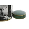 Tibor Home ESPRIT Black Green Golden Porcelain 20,5 x 20,5 x 27 cm
