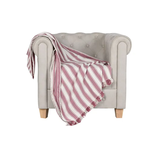 Bed Cover Home ESPRIT Beige Pink 150 x 250 cm