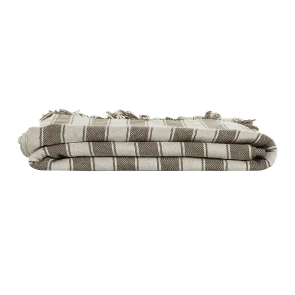 Bed Cover Home ESPRIT Beige 230 x 260 cm