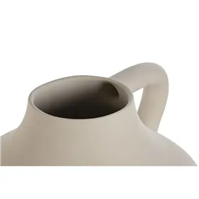 Vase Home ESPRIT Beige Stoneware Traditional style 34 x 34 x 50 cm