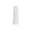 Vase Home ESPRIT White Stoneware Tropical Leaf of a plant 33 x 10 x 70 cm