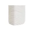 Vase Home ESPRIT White Stoneware Tropical Leaf of a plant 33 x 10 x 70 cm