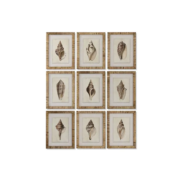 Painting Home ESPRIT Crystal Fir 30 x 2,5 x 40 cm (9Units)