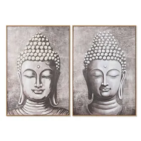 Canvas Home ESPRIT polystyrene Canvas 70 x 3,5 x 100 cm