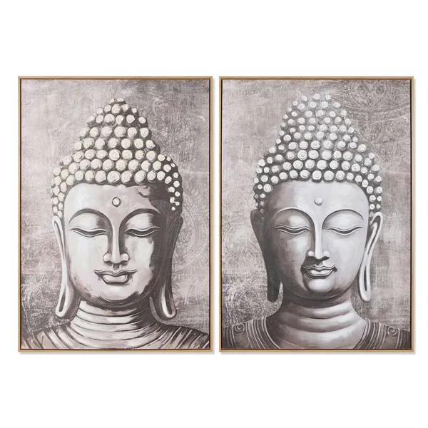 Canvas Home ESPRIT polystyrene Canvas 70 x 3,5 x 100 cm