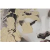 Canvas Home ESPRIT White Beige Golden Flowers 82,3 x 4,5 x 82,3 cm 82,5 x 4,5 x 82 cm 82,5 x 3,7 x 82 cm (2 Units)