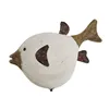 Decorative Figure Home ESPRIT White Natural Fish 17 x 8 x 27,3 cm