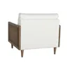 Armchair Home ESPRIT White Natural 93 x 86 x 88 cm