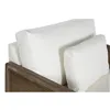 Armchair Home ESPRIT White Natural 93 x 86 x 88 cm