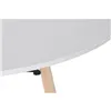 Dining Table Home ESPRIT White Black Natural Birch MDF Wood 120 x 120 x 74 cm