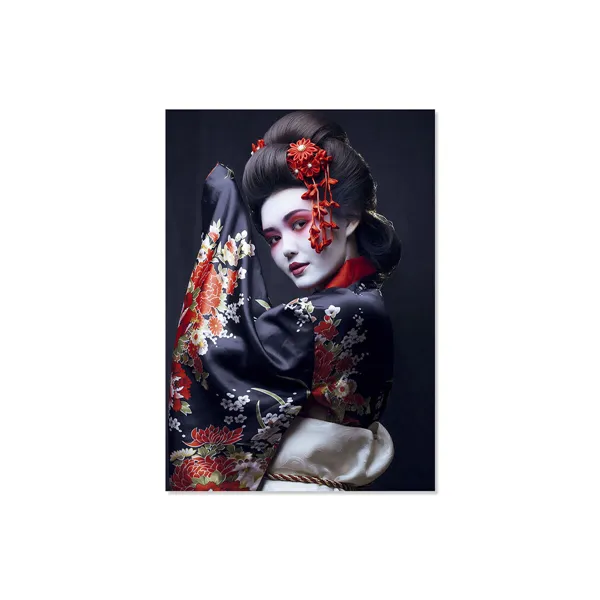 Painting Home ESPRIT Tempered Glass 100 x 0,04 x 150 cm Geisha