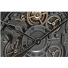 Wall Clock Home ESPRIT Grey Golden Silver Crystal Iron 80 x 10 x 80 cm