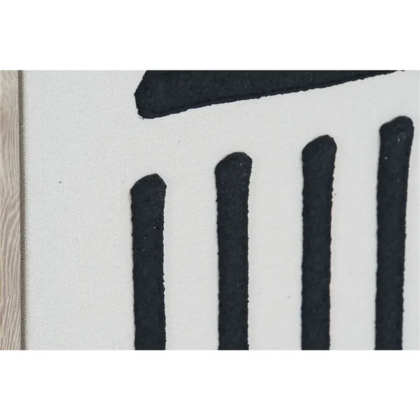 Canvas Home ESPRIT White Black Urban (2 Units)