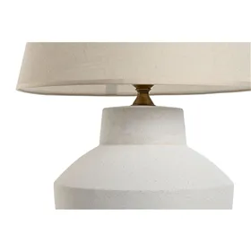 Desk lamp Home ESPRIT White Porcelain 50 W 220 V 40 x 40 x 62 cm