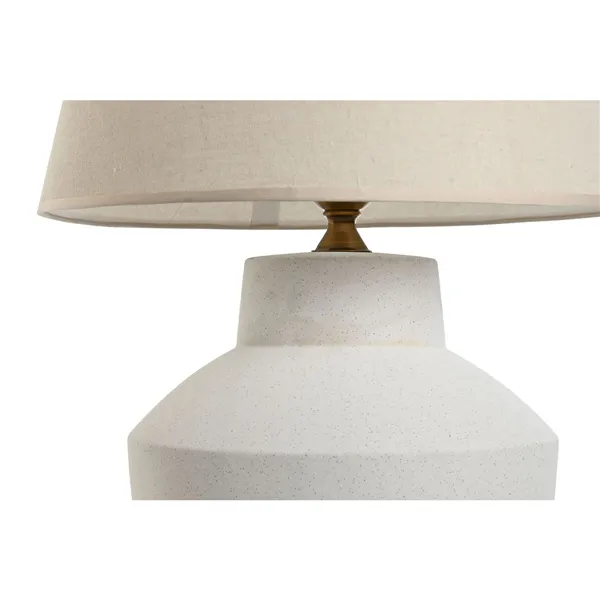 Desk lamp Home ESPRIT White Porcelain 50 W 220 V 40 x 40 x 62 cm