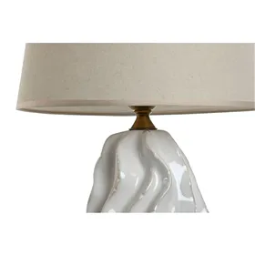 Desk lamp Home ESPRIT White Porcelain 50 W 220 V 36 x 36 x 62 cm