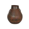 Vase Home ESPRIT Dark brown Iron 55 x 55 x 64 cm