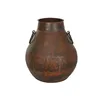 Vase Home ESPRIT Dark brown Iron 55 x 55 x 64 cm